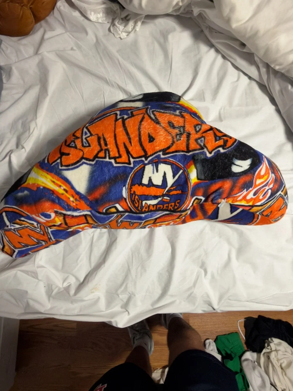 New York Islanders Pillow USED